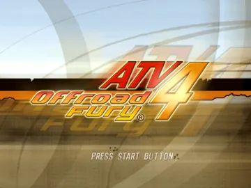 ATV Offroad Fury 4 screen shot title